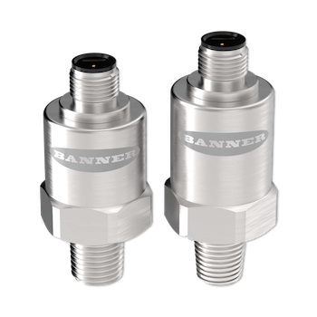 Banner Engineering PGPS and PGPC Series Analog Pressure Sensors